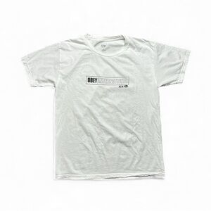 Obey Graphic White Tee